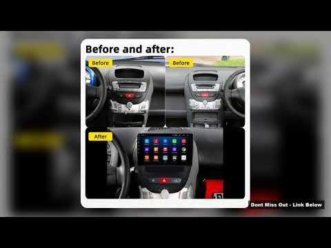 Top Rated Android 16 2 Din Car Multimedia Player For Peugeot 107 Toyota Aygo Citroen C1 20052014 H