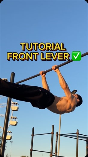 Front lever tutorial ✅ • • • #workout #calisthenics #frontlever #reels #tutorial | Камил Бекчанов