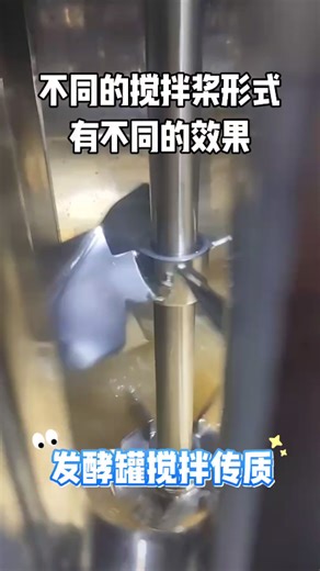 发酵罐不同的搅拌桨形式有不同的效果#传质传热#合成生物学#绿色生物制造#生物医药#生物化工#发酵工程#生物制药#发酵罐#生物反应器