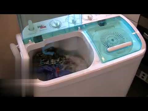 Comment utiliser une machine a laver semi-automatique ?