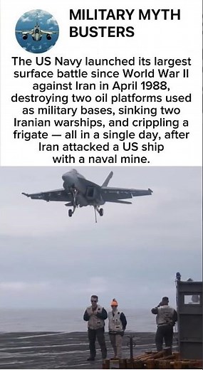 Operation Praying Mantis: America’s Largest Naval Battle Since WWII