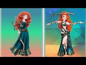 Disney Princesses as DANCERS!