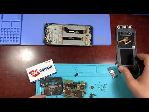 How to replace a screen for LG k51 cracked screen broken k51