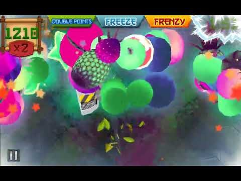 Fruit Ninja Crazy Ghostbusters Arcade Mode Gameplay