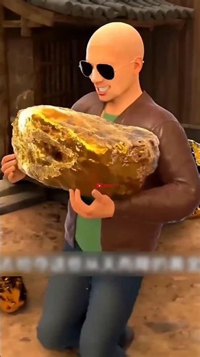 gold stone 🤣 #funny #funnyvideo