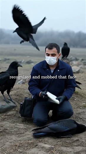 Crows hold funerals. Here is what they actually do #crows #animalintelligence #animalbehaviour