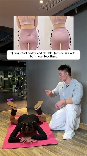 100 Frog Raises a Day 🔥 Fix Calf Roll-Out, Fill Hip Dips & Burn Love Handles