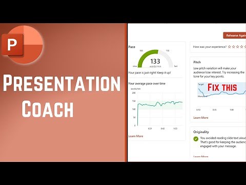 Speaker Coach in PowerPoint - Be a More Confident Presenter