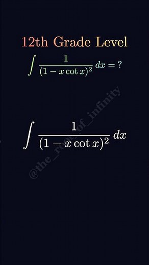 Get Ahead of the Curve with This Advanced Integral #maths #shorts #integral
