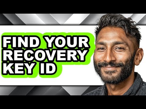 How to Find Your Recovery Key Id (full Guide)