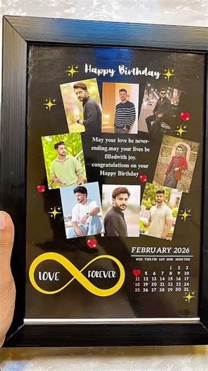 The Perfect Birthday Gift! 🎂🎁 Customized Wooden Photo Frame | Personalized Memories | Zohan Shop 🥇