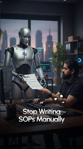Stop Writing SOPs Manually! #scribe #aitools