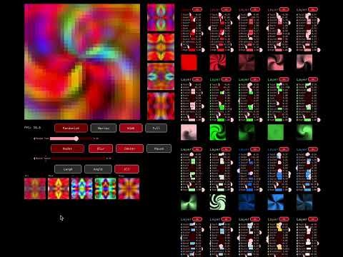 Generative 20 Layer Fading