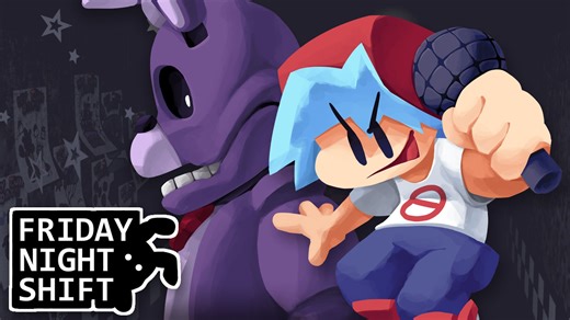 [FNF X FNAF Psych engine 0.7.3]fire hazard   aftermath 弹簧老登 光流补帧