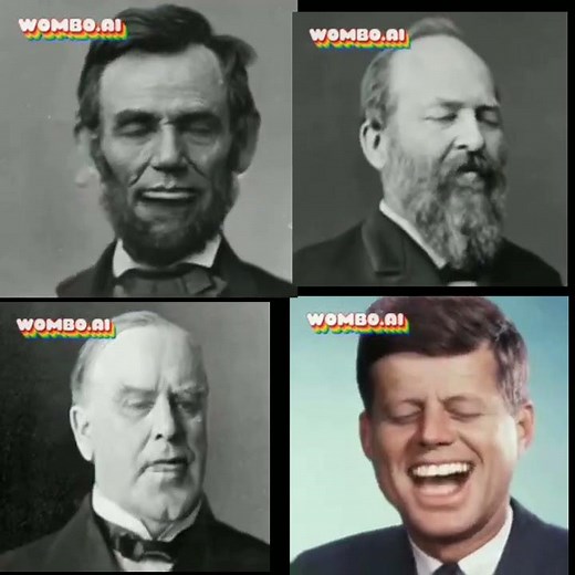 Assassinated US presidents sing 24k magic(I got wombo premium)