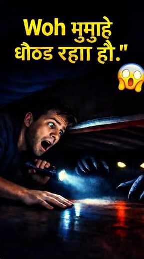 Us Raat Bed Ke Neeche Kuch Tha… 😱 ‪@horrortalks-v8r‬ #horror #ytshorts #scary