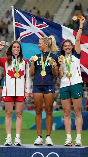 🌟 The Most Beautiful Cyclists on the Olympic Podium: USA, Canada & Australia 🥇🥈🥉