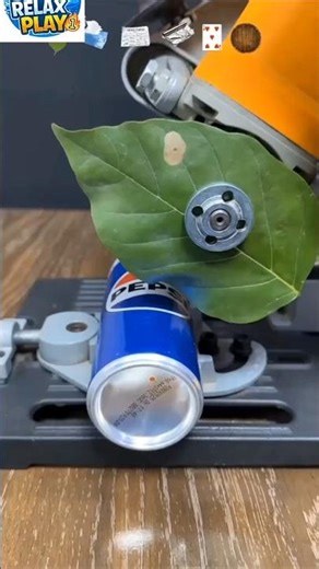 What Happens If We Cut a Pepsi Can With This Machine? 😳⚡#shorts