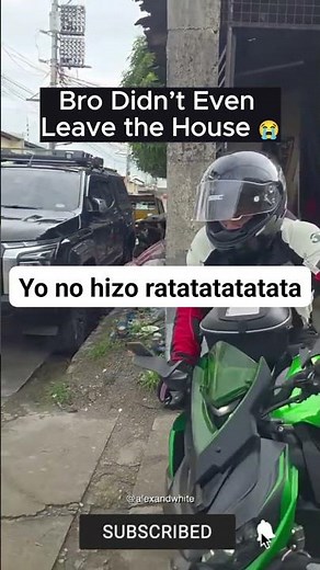 Just Leaving Home… Then This Happened #fail #motorcycle #viral