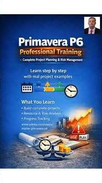 Master Primavera P6 Project Management