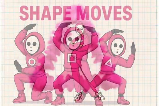 Shape Moves | Learn Shapes Through Dance! Circle, Square & Triangle | Children’s Learning Music