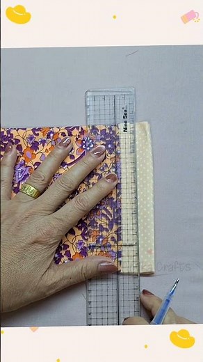 Sewing ideas How to make a drawstring bag with lining sew very easy #shorts #diycrafts