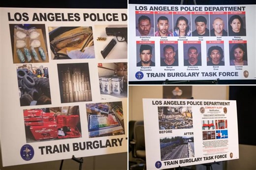 Migrant thieves steal $2M worth of unreleased Nike sneakers in series of train heists across California, Arizona