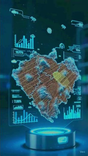 “Hologram Farming — Agriculture Goes Digital.”🌾💻✨