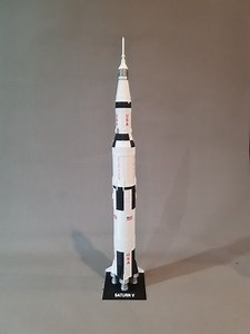SATURN 5 SATURN V APOLLO 11 ROCKET MODEL - Scale 1/144 77cm 🚀FULLY ASSEMBLED | eBay