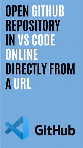 How to Open Github Repository In VS Code Online Directly From A URL