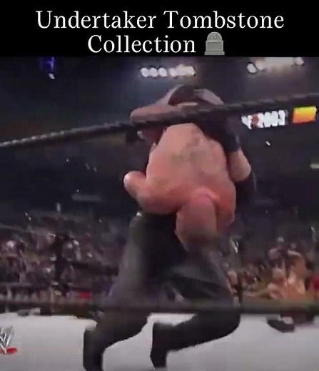 Every Tombstone Piledriver by The Undertaker | WWE's Deadliest Finisher Compilation ☠️⚰️ #wwe #under