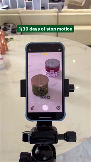 stop motion tutorial ep 1 is now liveee! i’m so excited for this 30 day series 😃 Along with sharing this mini tutorial, I have a full length tutorial for you uploaded on my Youtube channel 😁 Comment “stopmotion1” for the link OR you can check out the link in my bio 🤍🎄 this tutorial is shot on iphone 13 pro edited on inshot :) Took about 10 mins to shoot and 5 mins to edit if you want to give it a go with one your products 😁 #stopmotion #stopmotionanimation #stopmotiontutorial #reelstutorial