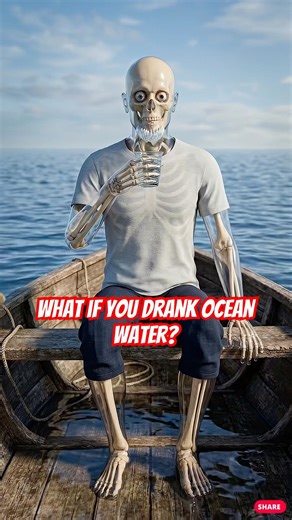 What if you drank ocean water?