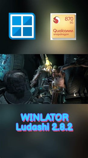 Winlator Ludashi 2.8.2 /Dead Space 2/Настройки/ Poco F3 8/256/ SD870
