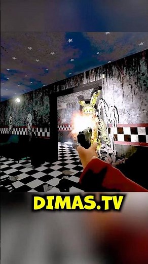 VR Animators in an Abandoned Pizza Restaurant Scare a Security Guard in GMOD FNAF Co-op Garry's M...