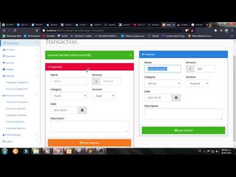 sistema contable con PHP y mysql