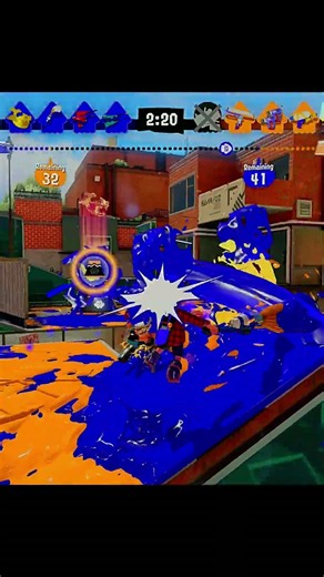 QUADRA! - Splatoon 3 #shorts #splatoon3 #gaming #games #splatoongameplay #splatoonclips
