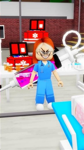 it was needle day at school...💉😭#robloxshorts #roblox