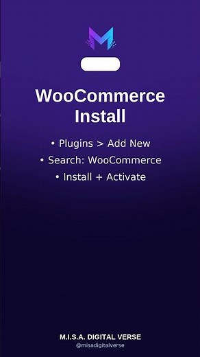 How to Create an Online Store with WooCommerce (Step-by-Step) 🚀 #misadigitalverse