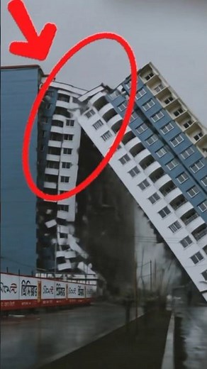Unbelievable Multi-Building Collapse | Realistic AI Simulation