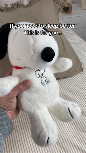 Snoopy Plushie for Better Sleep