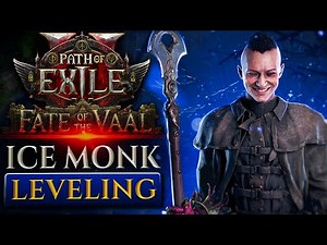 BEST Ice Monk Leveling Build in Path of Exile 2 (0.4)