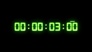 Download One Minute Digital Timer Countdown Animation  for free