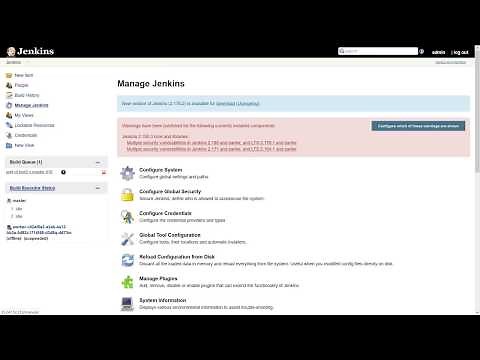 Jenkins Fix Still waiting to schedule task