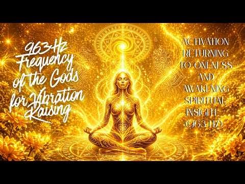 ENTER THE LIGHT: 963Hz Frequency of the Gods for Vibration Raising