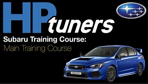 Learn how to tune Subaru STI and WRX with HP Tuners!  — Evans Performance Academy