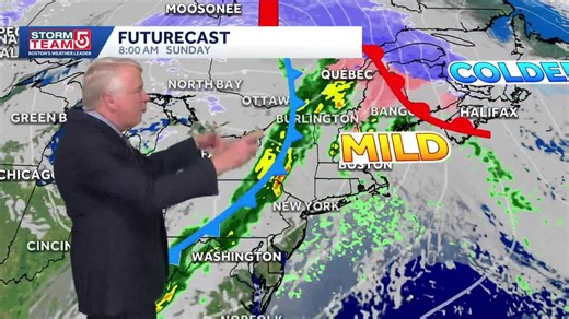 Video: Falling temperatures Saturday, showers for Easter