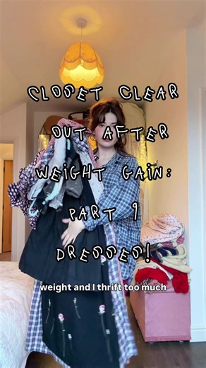 Thrifted Dress Collection Reveal: Closet Clear Out Part 9