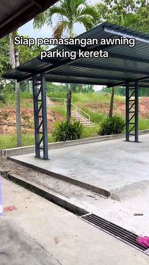 DIY Awning Installation for Car Parking Areas