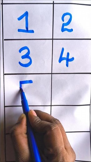Learn 1 to 10 Numbers Writing | Easy for Kids ✏️